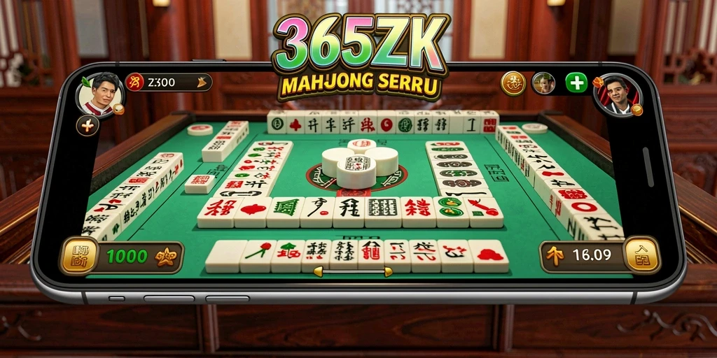 Tampilan gameplay Mahjong yang menarik di 365ZK.