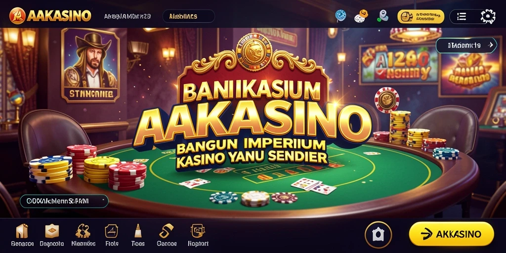 Screenshot AAKASINO menampilkan antarmuka menarik dari permainan Tycoon.