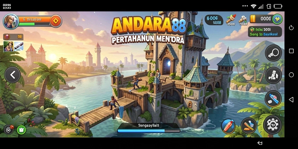 Tampilan menarik dari gameplay ANDARA88 yang seru dan menantang.