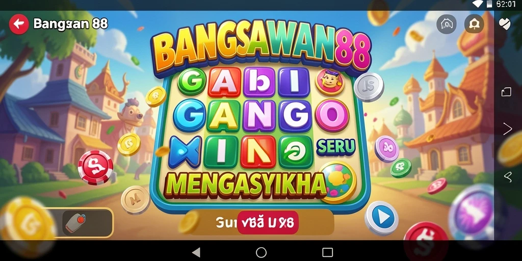 Tampilan gameplay BANGSAWAN88 yang menarik dan interaktif.