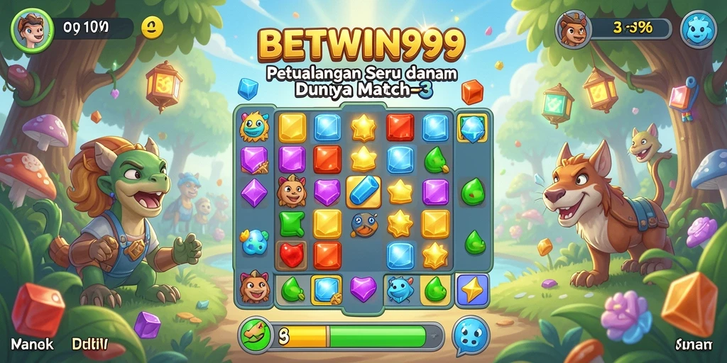 Tampilan menarik dari gameplay BETWIN999 yang penuh warna.