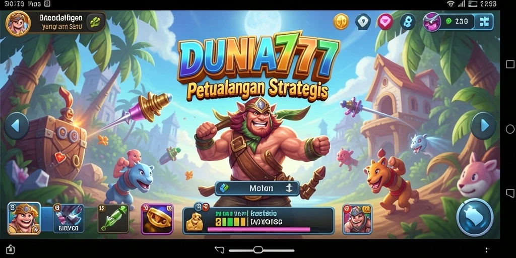 Gameplay DUNIA777 yang penuh strategi dan taktik.