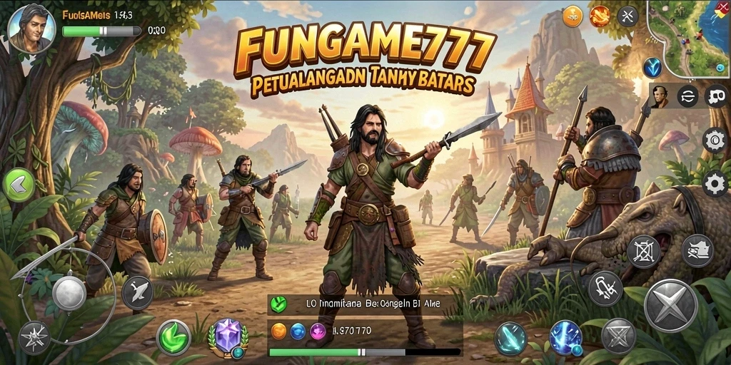 Menampilkan dunia luas dan menarik dalam FUNGAME777.