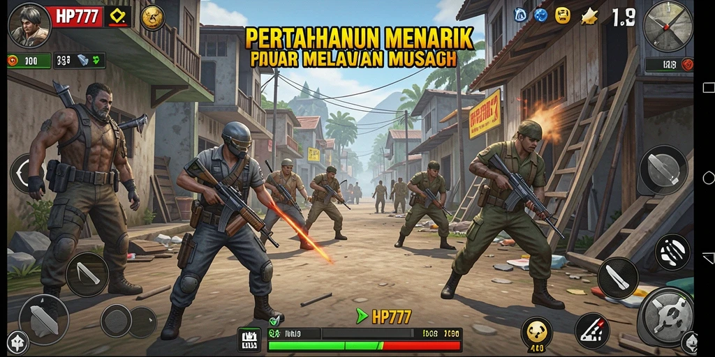 Gameplay menegangkan HP777 yang menarik perhatian para pemain.