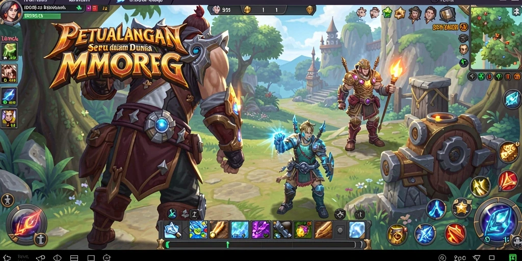 Gameplay seru dan mendalam dalam dunia MMORPG ID098.