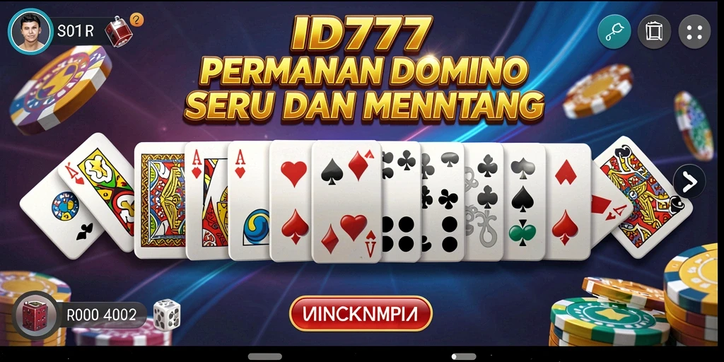 Screenshot gameplay ID777 yang menarik dan seru.