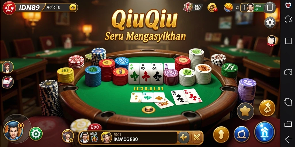 Tangkapan layar gameplay QiuQiu IDN89 yang seru dan penuh ketegangan.