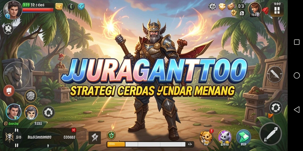 Tampilan game JURAGANTOTO dengan strategi mendebarkan.