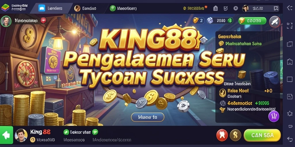 Tangkapan layar KING88 yang menampilkan gameplay Tycoon yang imersif.