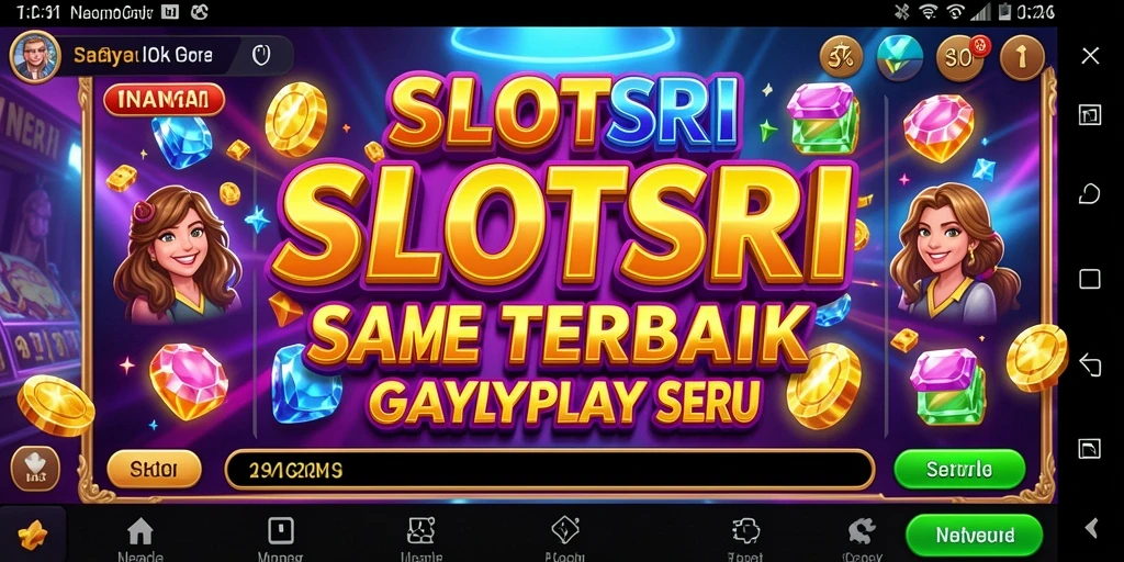 Menampilkan serunya gameplay SLOTSRI yang memikat dan interaktif.