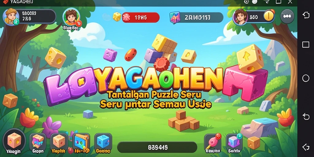 Gameplay YAGAOHEN yang menantang dan menghibur dalam dunia Puzzle.
