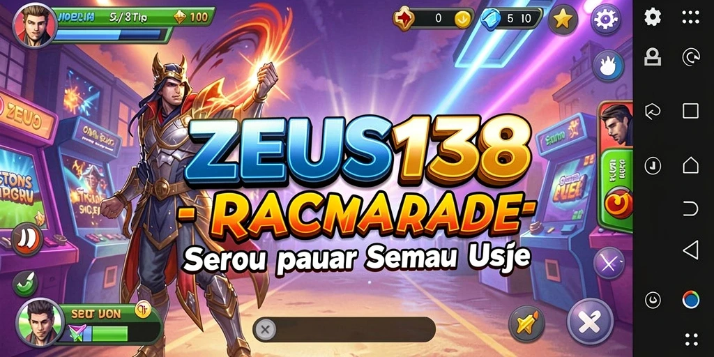 Tampilan gameplay seru dari ZEUS138 yang menampilkan aksi arcade yang mendebarkan.